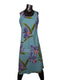 Double Orchid Women's Short Tank Flared Hawaiian Dress